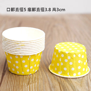 Cupcake mold (Yellow) 3.8cm 蛋糕紙杯 (黃色) 25pc