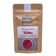 Load image into Gallery viewer, Poikain Parhaat  Freeze-dried Raspberry 芬蘭原粒凍乾紅桑子 10g